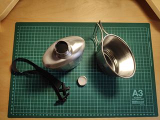 Pathfinder M34 Scout canteen, Acero Inoxidable