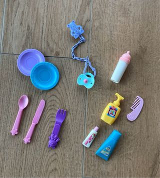 BOLSA CON ACCESORIOS PARA MUÑECAS