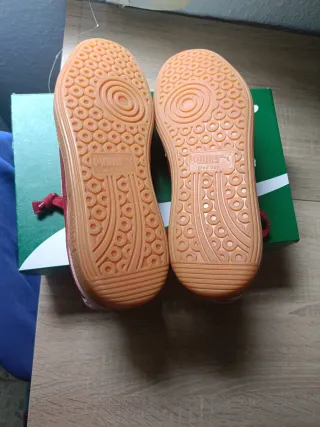 Zapatillas Puma Palermo Rosa y Rojo