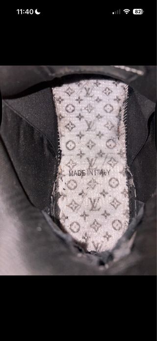 Louis Vuitton LV Skate 2 Scarpe Uomo Tg 43 Nere