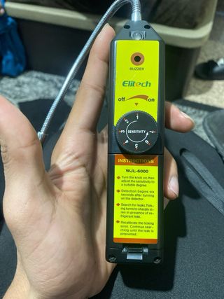 Detector de fugas de refrigerante Elitech WJL-6000