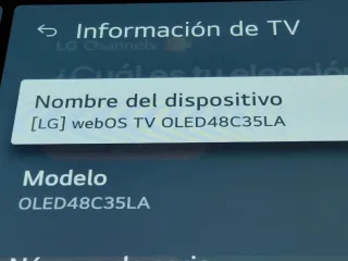 Soporte Sobremesa TV LG OLED 48C3