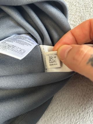 Sudadera Adidas Gris y Naranja