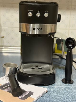 Cafetera Jocca con vaporizador