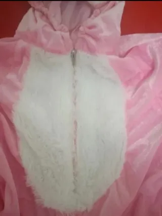 Vestito Carnevale Coniglietto Rosa