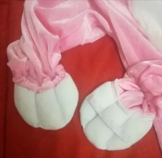 Vestito Carnevale Coniglietto Rosa