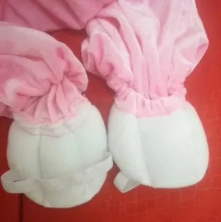 Vestito Carnevale Coniglietto Rosa