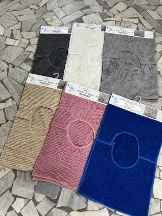 Set 3 Tappeti Bagno Saviana