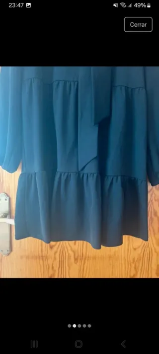 Vestido Zara Negro Talla L