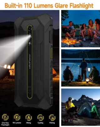 Teléfono Ulefone Irrompible Negro/Naranja