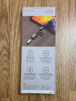 Adaptador SATECHI USB-C a USB-A 3.0 5Gbps NUEVO