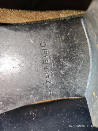 Botas Zara Talla 40 Marrones