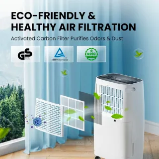 Deshumidificador Eléctrico TECXERLLON 15L Blanco