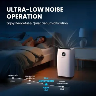 Deshumidificador Eléctrico TECXERLLON 15L Blanco