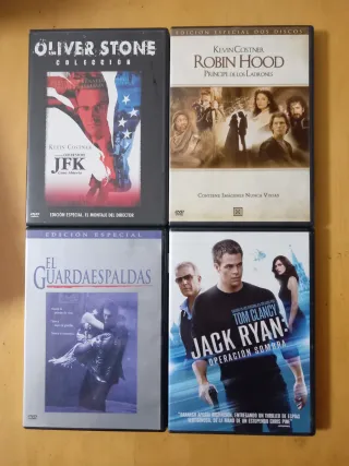 Lote 11 Películas DVD Kevin Cosner