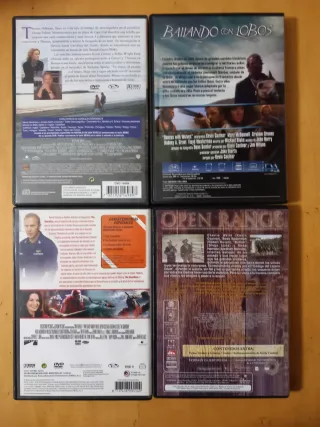 Lote 11 Películas DVD Kevin Cosner