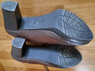 Zapatos de tacón mujer marrones