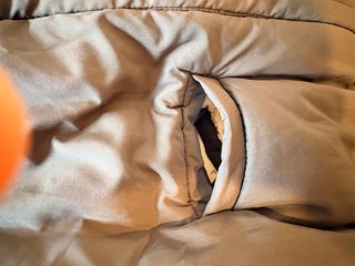 Abrigo saco bebé para coche azul marino