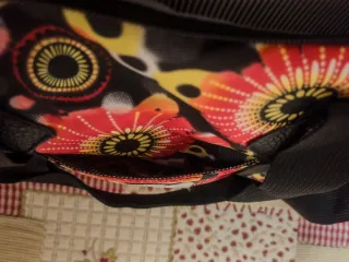 Bandolera Evitta Flores Multicolor