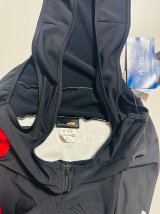 Calção Bermuda Focus XL Preto/Vermelho