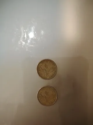 2 Monedas Dólar 2000 D