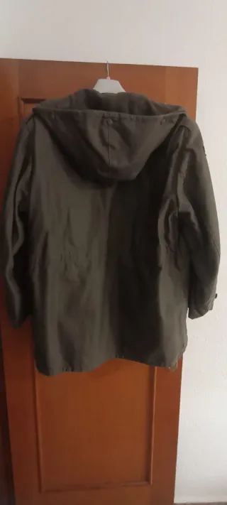 Chaqueta militar verde