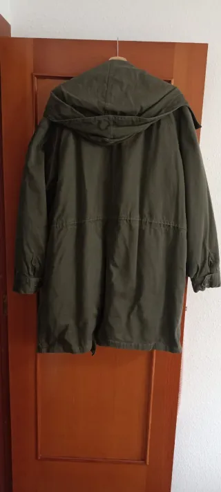Chaqueta militar verde