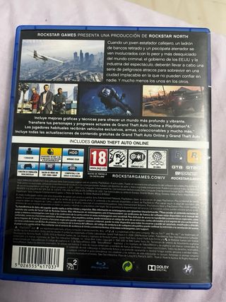 GTA V para PS4