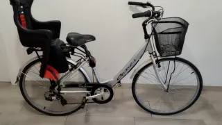 Bicicleta paseo aluminio niña/mujer