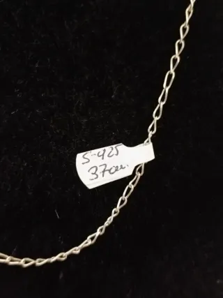 Collar de plata 37 cm