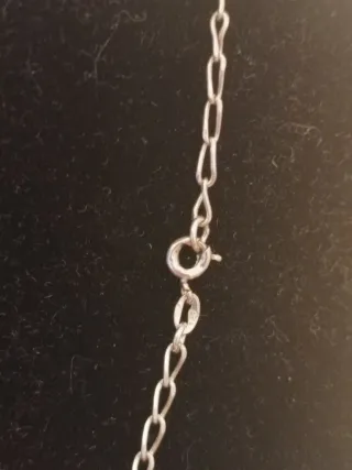 Collar de plata 37 cm