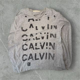 Camiseta Calvin Klein Jeans gris
