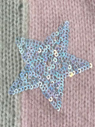 Jersey Unicornio Beige y Rosa - Talla 11/12