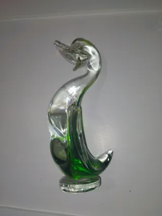 Figura Murano Verde Transparente