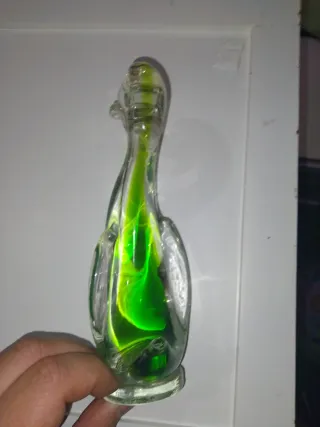 Figura Murano Verde Transparente