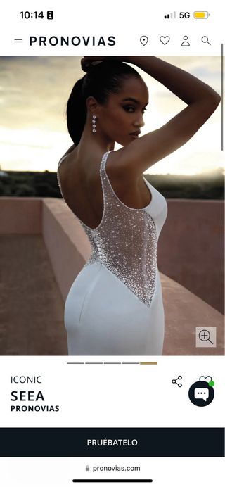 Vestido novia Pronovias