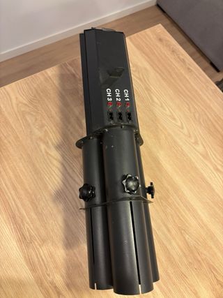 Pistola de Confeti de tres cañones