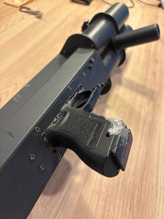 Pistola de Confeti de tres cañones