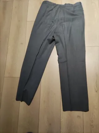 Pantalón de traje gris Miguel Berbel XL