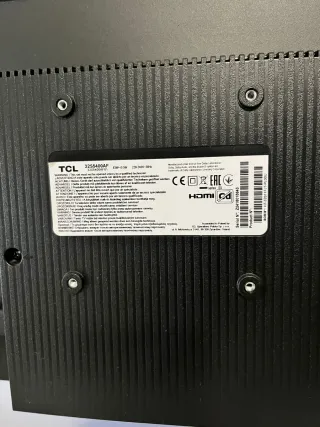 Televisor TCL LED Negro 32 pulgadas