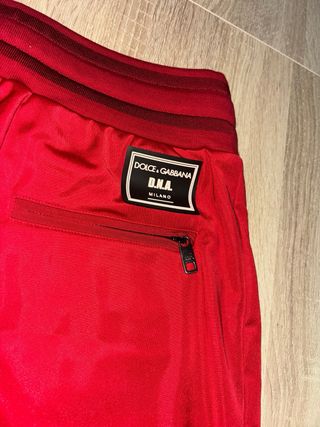 Pantalón deportivo rojo ocre Dolce & Gabbana