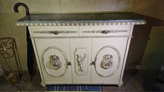 Recibidor y espejo antiguo años 70