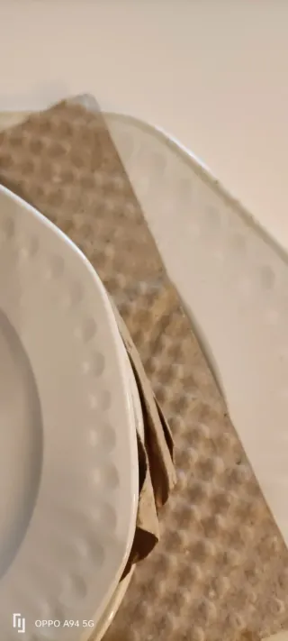 Platos de postre de cerámica