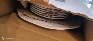 Platos de postre de cerámica