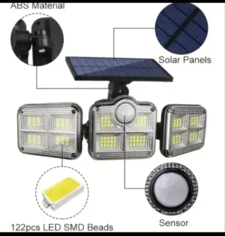 2 Focos Solares LED