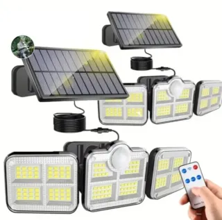 2 Focos Solares LED