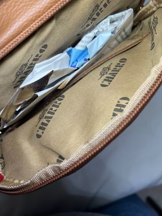 Zainetto Charro Marrone con etichetta