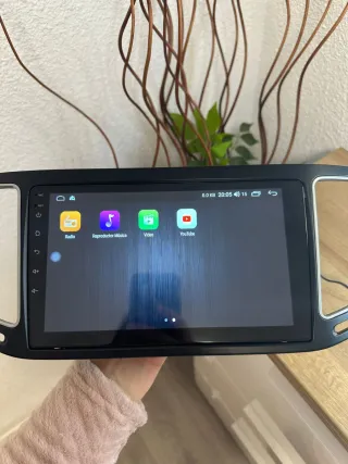 Pantalla radio de coche para Volkswagen Sharan