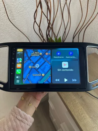 Pantalla radio de coche para Volkswagen Sharan