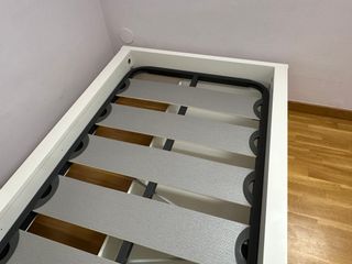 Estructura de cama con cajones y somier Ikea Malm